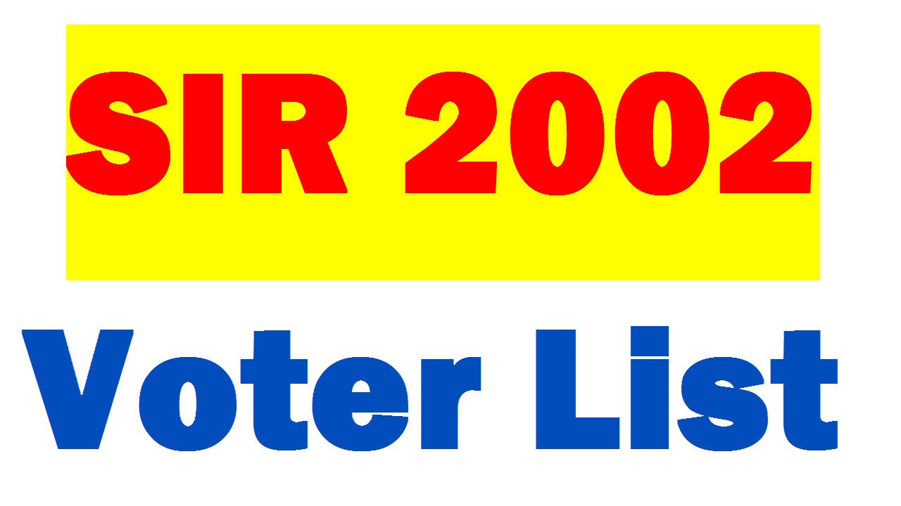 sir 2002 list online